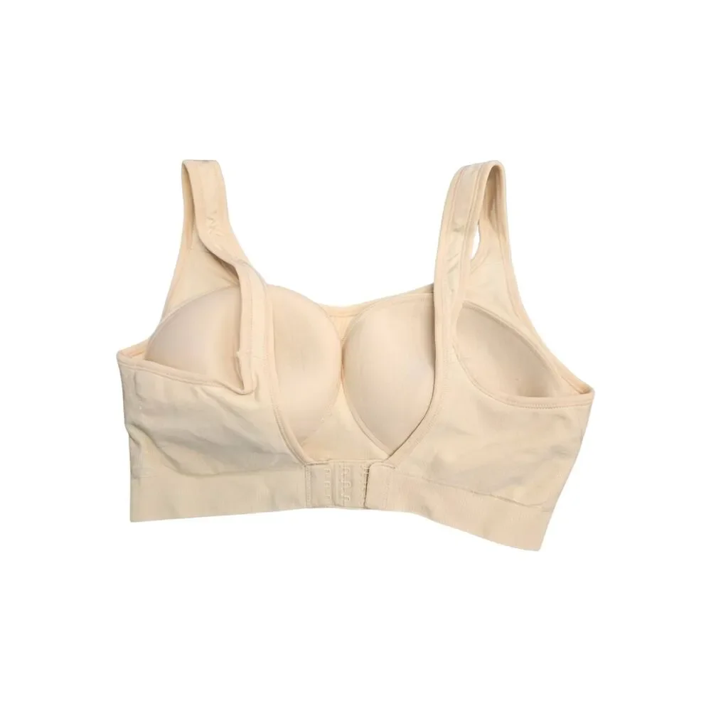 Truekind Beige Daily Confirt wireless Bra Size Medium NEW TAGS - Picture 2 of 7